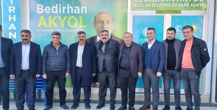 Bağlar Belediye Başkan Adayı Akyol'a destek ziyareti!