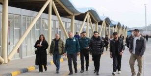 Iğdır Üniversitesi öğrencilerinden Dilucu Sınır Kapısı’na teknik gezi
