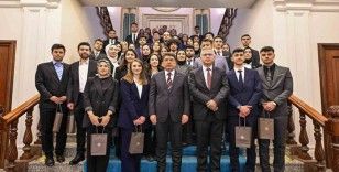 Bakan Tunç Erzurum’dan gelen genç hukukçularla görüştü
