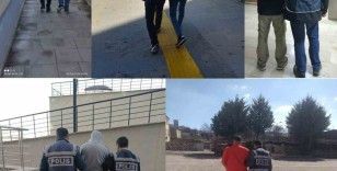 Elazığ’da kesinleşmiş hapis cezası bulunan 17 zanlı yakalandı
