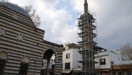 Diyarbakır'da depremde hasar gören tarihi Dört Ayaklı Minare restore ediliyor