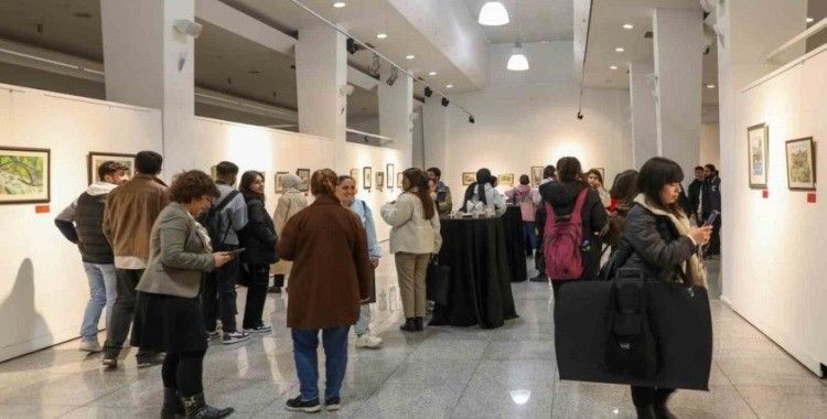 Diyarbakır’da ‘Suluboya Ressamları Grubu 50. Yıl Sergisi’
