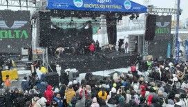 Erciyes’te kar altında Ferhat Göçer Konseri
