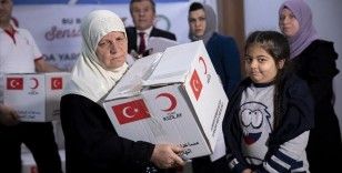 Türk Kızılaydan Erbil'de ihtiyaç sahibi ailelere ramazan yardımı