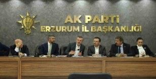 Erzurum AK Parti’de seçim zirvesi
