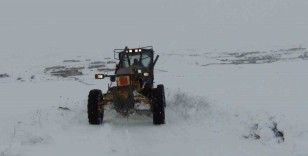 Kars’ta kar 47 köy yolunu ulaşıma kapadı
