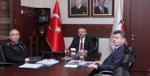 Vali Hüseyin Aksoy, Seçim Güvenliği Toplantısı’na katıldı
