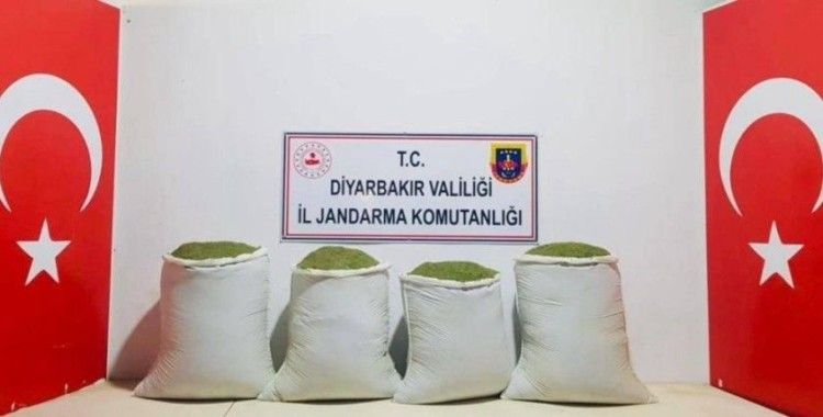 Diyarbakır'da 192 kilo esrar ele geçirildi