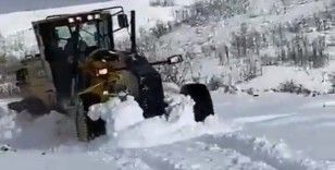 Mutki’de karla mücadele çalışmaları
