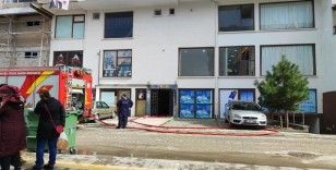 Ankara'da yanan ev kullanılamaz hale geldi
