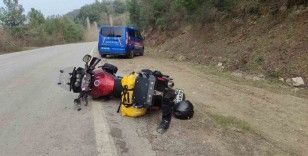 Kastamonu’da motosiklet kazası: Rusya uyruklu sürücü ağır yaralandı
