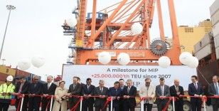 MIP 25 milyon TEU’nun üzerinde konteyner elleçleyerek yeni bir kilometre taşına ulaştı
