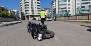 Samsun'da motosiklet ile otomobil çarpıştı: 1 yaralı