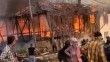 Bursa'da 3 ev alev alev yandı