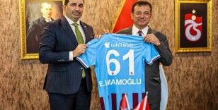 Ekrem İmamoğlu, Trabzonspor’u ziyaret etti
