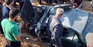 Yalova'da kontrolden çıkan otomobil takla attı: 1 yaralı
