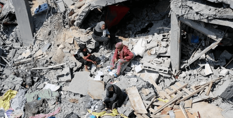 BM: Gazze'de yaklaşık 1,7 milyon insan zorla yerinden edilmiş durumda