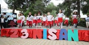 Aydın’daki çocuk gelişim merkezlerinde eğitim gören öğrenciler 23 Nisan’ı coşkuyla kutladı
