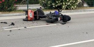 Motosiklet ve mopet çarpıştı: 1 ölü