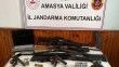 Amasya’da jandarmadan ruhsatsız silah operasyonu
