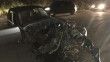 Çorlu'da feci kaza: Hurdaya dönen otomobilin motoru çıktı