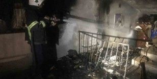 Hassa’da çıkan ev yangını söndürüldü
