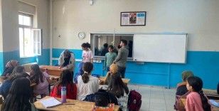 Erciş’te öğrencilere sağlık taraması yapıldı
