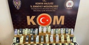 Konya'da 6 milyon liralık kaçakçılık operasyonu: 28 gözaltı