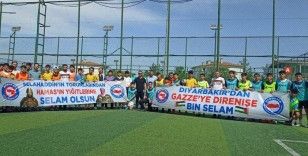 Diyarbakır Genç Memur Sen 'Gazze kardeşlik futbol turnuvası' düzenledi