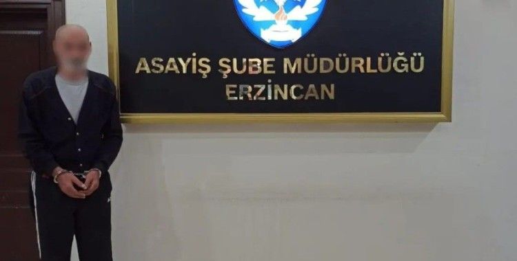 Cinayet suçundan aranan zanlı Erzincan polisince kıskıvrak yakalandı
