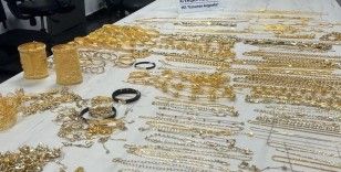 62 bin euro değerinde kaçak altın komşuya takıldı