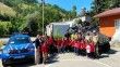 Jandarma depremzede öğrencileri okullarında ziyaret etti
