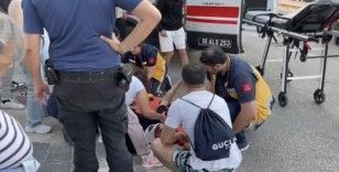 Bursa’da motosiklet kazaları peş peşe geldi, 2 sürücü yaralandı
