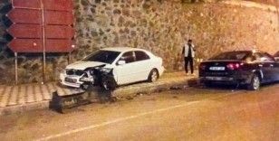 Gümüşhane’de zincirleme trafik kazası: 4 yaralı
