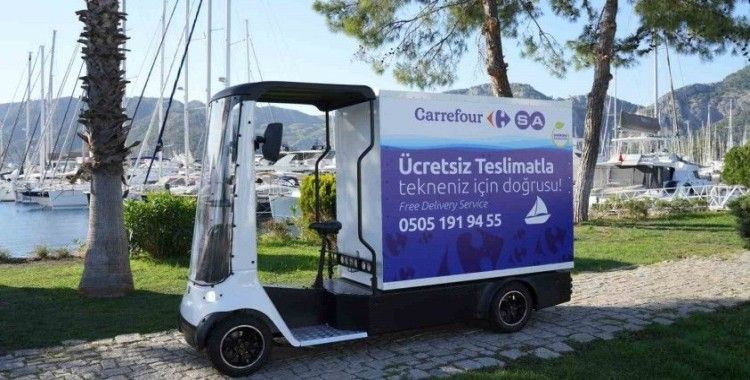 CarrefourSA, ‘Mavi’ ile denizdeki müşterilerine hizmet sunuyor
