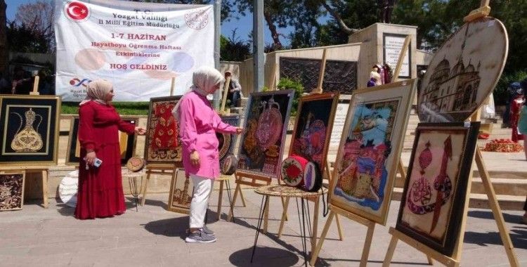 Yozgat’ta bir yıllık emeklerini sergilediler
