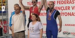 Eskişehirli görme engelli sporcu Türkiye 3’üncüsü oldu

