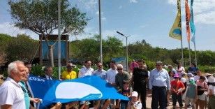 Sarıgerme Sarçed Plajı’nda çevre şenliği ve mavi bayrak töreni yapıldı

