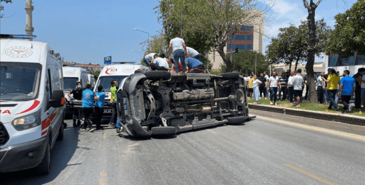 Aydın'da devrilen ambulanstaki hasta hayatını kaybetti