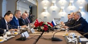 Bakan Fidan, Moskova'da Rusya Güvenlik Konseyi Sekreteri Şoygu ile görüştü
