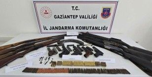 Gaziantep’te 23 adet kaçak silah ele geçirildi
