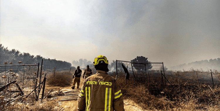İsrail'in kuzeyindeki yangınların stratejik tesisler için tehlike oluşturduğu belirtildi