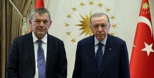 Cumhurbaşkanı Erdoğan, UNRWA Genel Komiseri Lazzarini'yi kabul etti