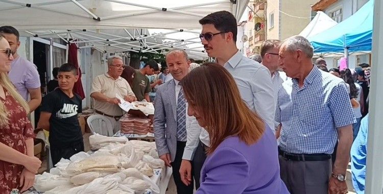 Geliri eğitimde kullanılacak hayır çarşısına yoğun ilgi
