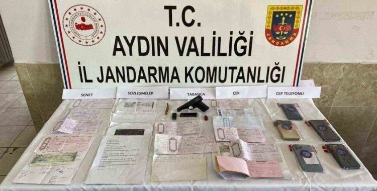 Aydın’da tefecilik operasyonu: 6 gözaltı
