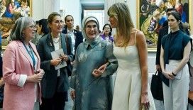 Emine Erdoğan, İspanya Başbakanı'nın eşi Fernandez ile Madrid'deki Prado Müzesi'ni ziyaret etti