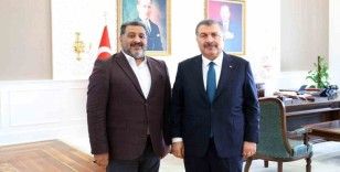 AK Parti İl Başkanı Ocak, Diyarbakır taleplerini Sağlık Bakanı Koca’ya iletti
