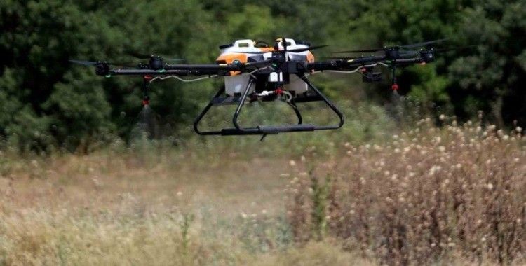 Bursa’da haşerelere karşı dronlu mücadele
