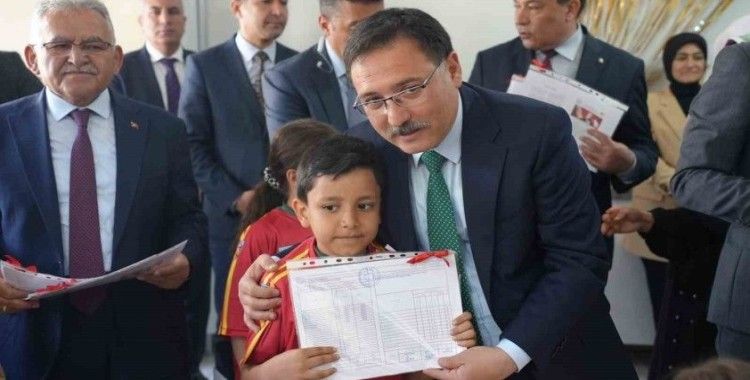 Vali Çiçek: ”Kayseri’de eğitimde altın bir yıl geçirdik”
