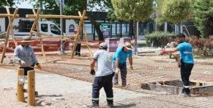 Eskihisar'daki çocuk parkı yenileniyor